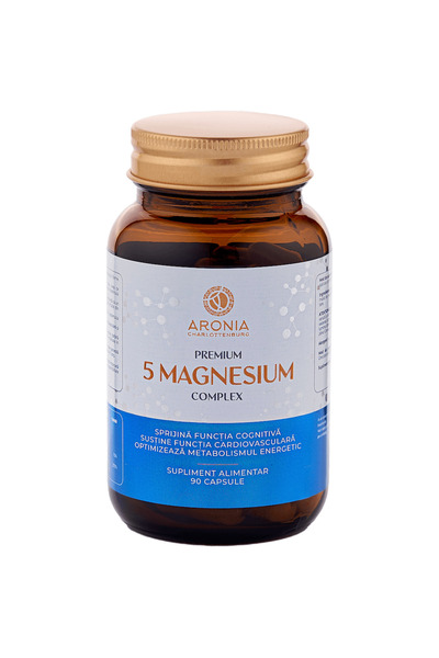 Aronia Charlottenburg Premium 5 Magnesium Complex , 5 forme de magneziu cu ab...