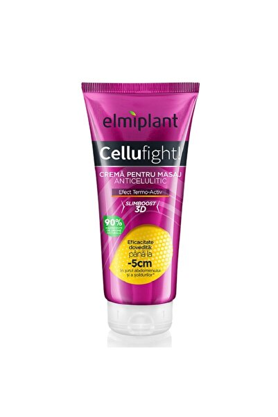 ELMIPLANT Set 2 x Crema de Corp pentru Masaj Anticelulitic Elmiplant, 200 ml