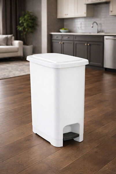 LOREMPBOX 25 LT Banyo Mutfak Ofis Çöp Kutusu Pedallı İç Kovalı