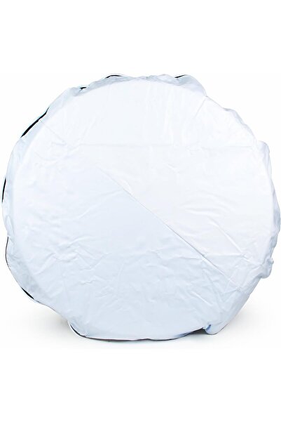 Generic غطاء إطار احتياطي من الفينيل من كامكو 45346 (27 بوصة، أبيض)