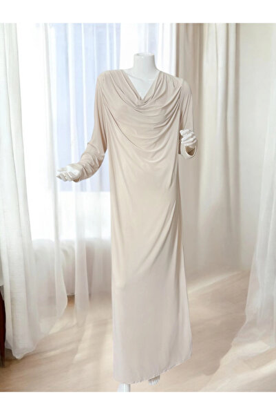 1way Two-piece jalabiya with luxurious geometric embroidery