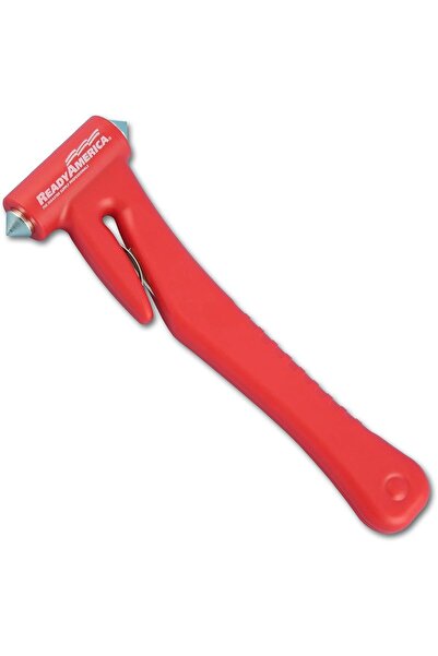 Generic Ready America 75403 Auto Emergency Hammer & Seat Belt Cutter, Red