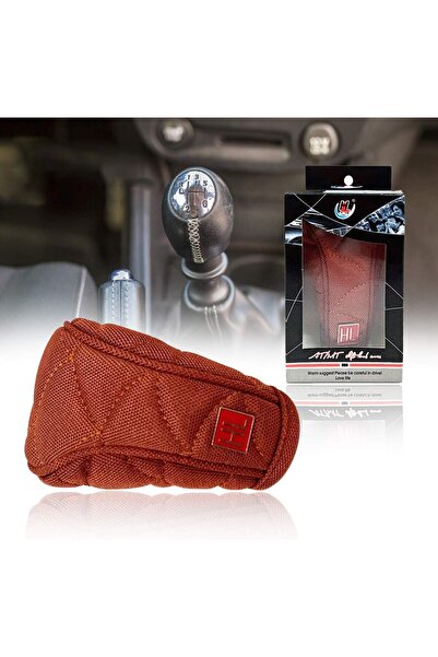 Generic HL Brand Premium Design High Quality Fabric Car Gear Knob Cover Unive...
