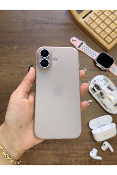 İPHONE 17 Süper Ultra İnce Mat Silikon Telefon Kılıf