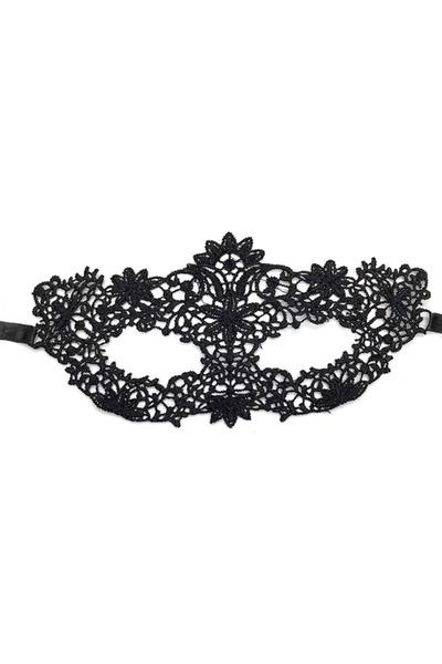 choice2 قناع دانتيل أسود، قناع للعينين، مناسب للحفلات التنكرية، زي تنكري للرج...