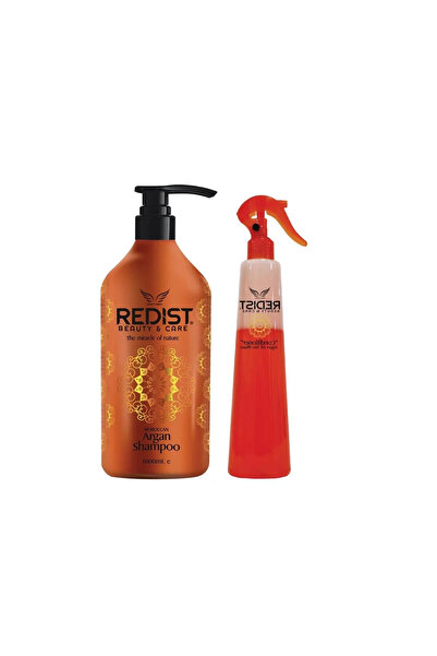 Redist Sampon cu ulei de Argan 1000 ml + Balsam bifazic cu ulei de Argan 400ml