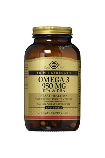 Solgar Garya Omega-3 950 Mg 100 Capsules