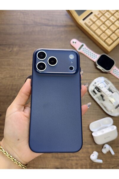 İPHONE 17 Pro Max Süper Ultra İnce Mat Silikon Telefon Kılıf