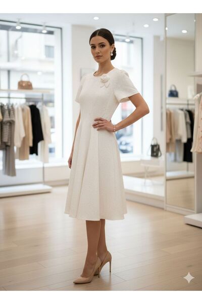 Pyramid masterpieces Elegant and soft girls' dress