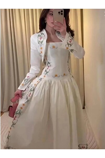 ABRARYZ Embroidered two-piece dress