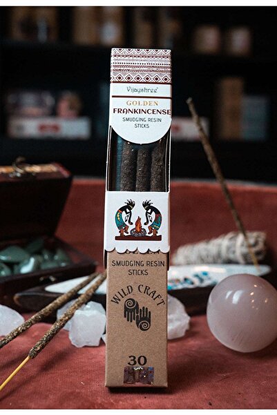 Namaruna 30g Bețișoare de tămâie aurii cu rășină de tămâie