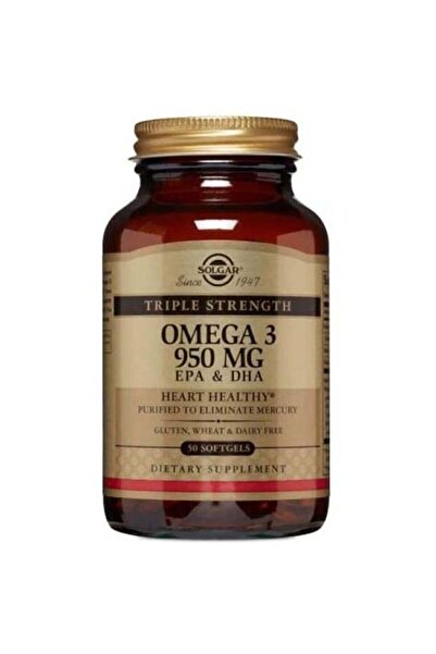 Solgar Omega-3 950 Mg 50 Softgel