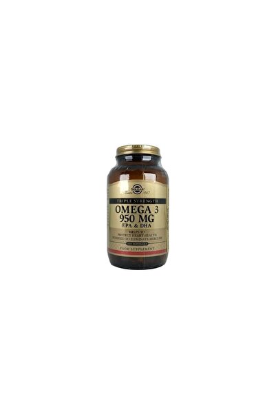Solgar Omega-3 950 Mg Food Supplement 100 Softgel Capsules