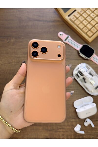 İPHONE 17 Pro Max Süper Ultra İnce Mat Silikon Telefon Kılıf