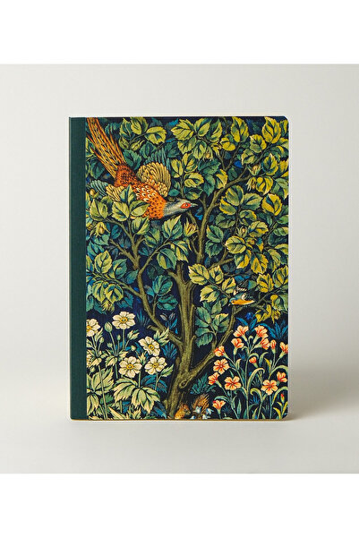 Bazen Defter Ormanda Muhabbet Sırtı Bez Ciltli Defter