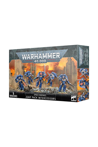 Games Workshop Warhammer 40K: Space Marines Jump Pack Intercessors