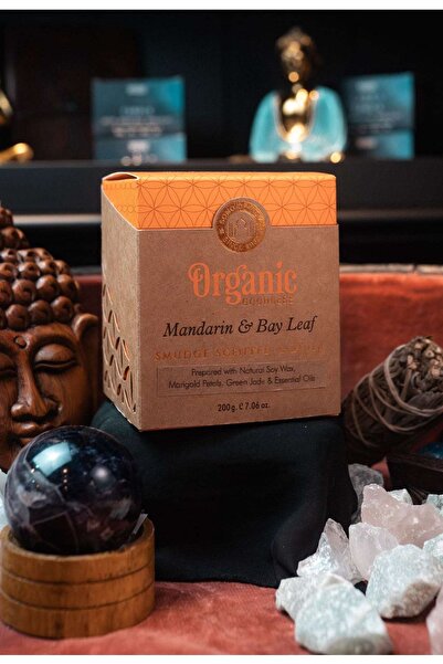 Namaruna Lumânare parfumată Goodness Mandarin & Bay Leaf — 200 g