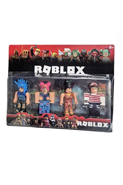 Virtual Trend Set 4 Personaje Virtual Trend®, Roblox, cu accesorii incluse, m...