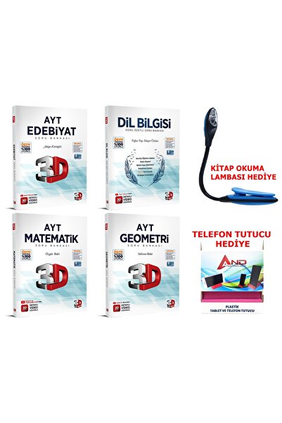 3D Yayınları 2026-2027 Müfredat AYT Eşit Ağırlık Dersler Soru Bankası %100 ÖS...