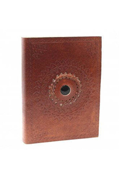 Namaruna Jurnal din piele (12 cm) - Onix negru