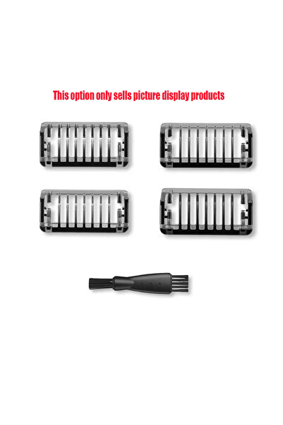 choice2 4 قطع من أمشاط التوجيه الجديدة لحماية ماكينة الحلاقة فيليبس ون بليد Q...