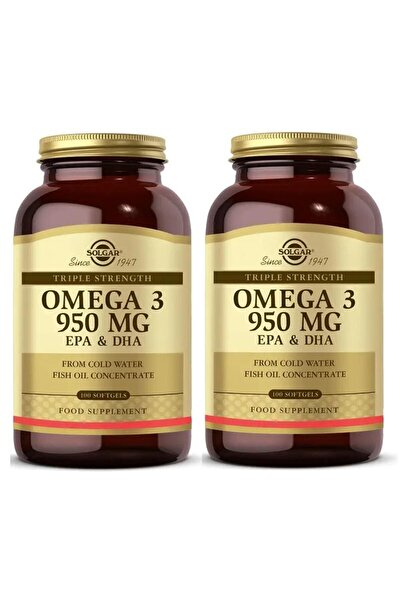 Solgar Omega-3 950 Mg 100 Capsules 2 Pieces