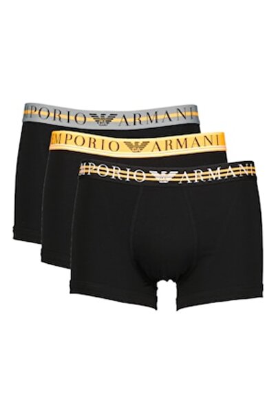 Emporio Armani Underwear - Boxer Set with Logo Band - 3 Pairs, Black