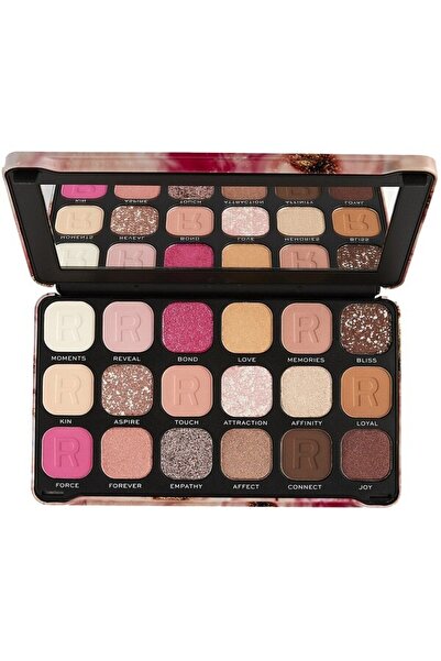 MAKEUP REVOLUTION Paleta de farduri de pleoape cu textura fina Revolution FOR...