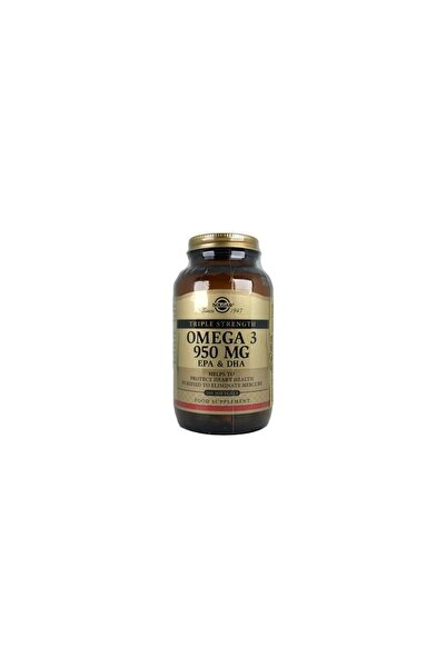 Solgar Omega-3 950 Mg Food Supplement 100 Softgel Capsules