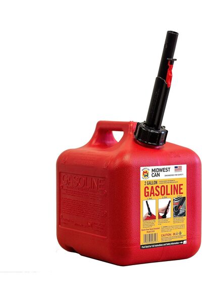 Generic Quick-Flow Spout Midwest Can 2310 Auto Shut Off Gasoline Can - 2 Gallon