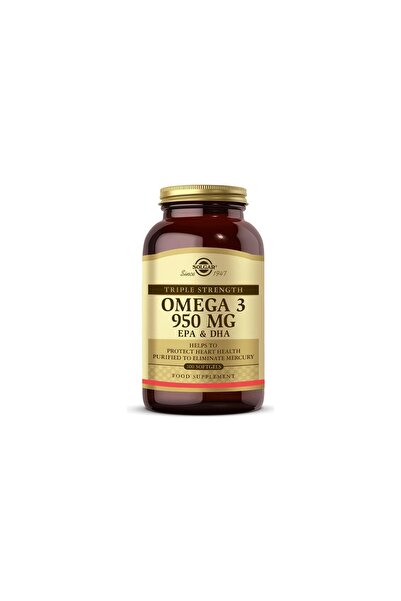 Solgar Omega-3 950 Mg 100 Soft Gel - Capsule