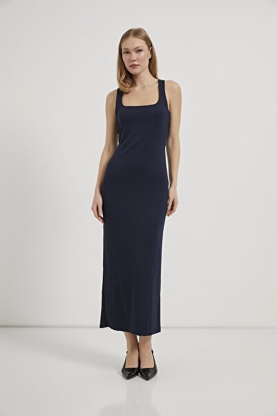 Arma Life ARMALIFE 11398 ROCHIE LUNGĂ DE DAMĂ CU DETALII ÎN CRUCE LA SPATE ȘI...