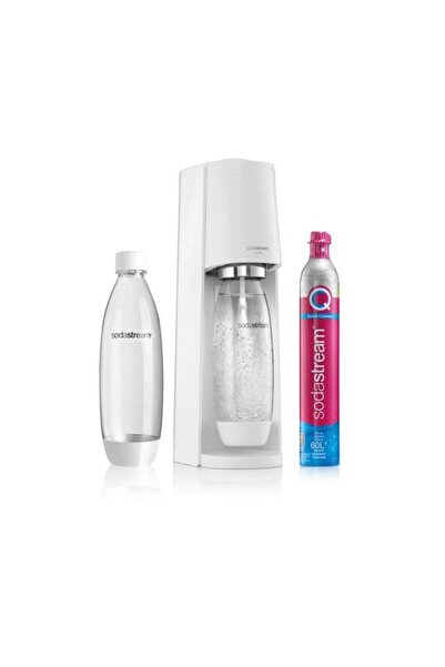 Other SODASTREAM Terra White Saturator + CO2 Cartridge Fuse Bottle 1L