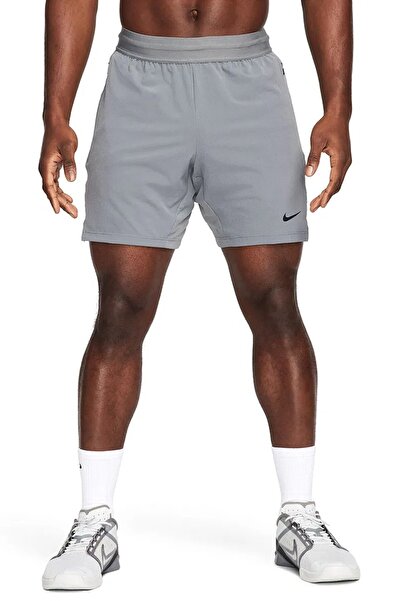 Nike Flex Rep 4.0 Dri Fit Mens Training Short Erkek Antreman Şortu Gri