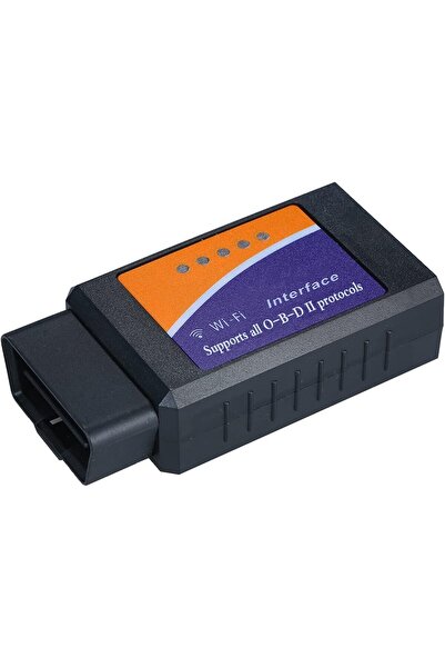 Generic أداة فحص السيارات مورليان واي فاي O-B-D2 O-B-D-II قارئ أكواد صغير محو...