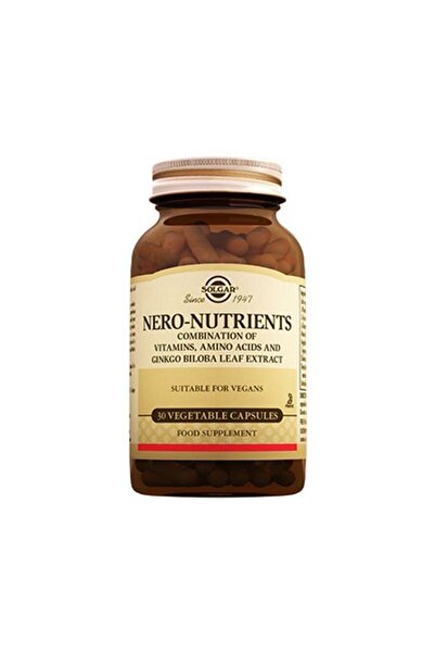 Solgar Nero-nutrients 30 Capsules