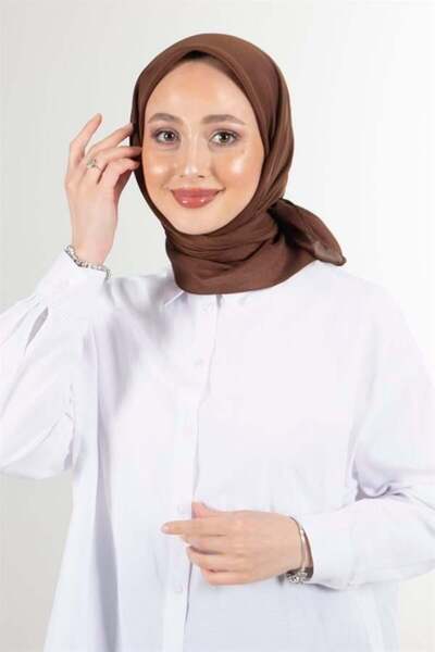 HAREM SCARF Φουλάρι Brisa Voile - Σοκολάτα