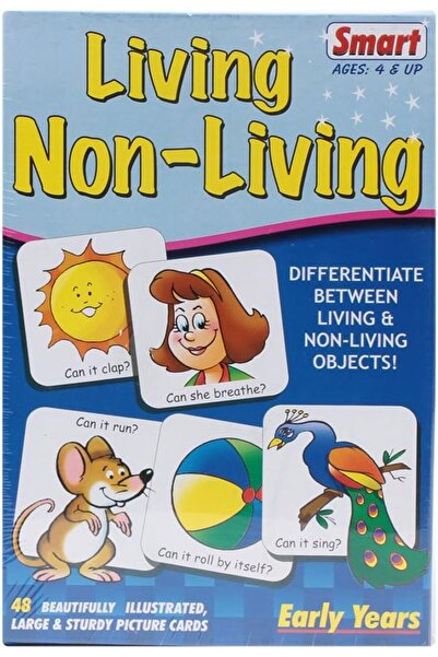Smart - 1018 Living Non-Living Puzzle Set (Multi Color)
