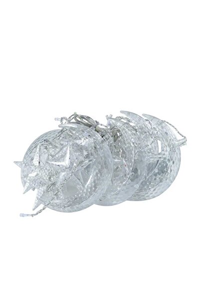 Nerfa LED Ramadan Decoration String - 3 meters long with warm light, crystal ...