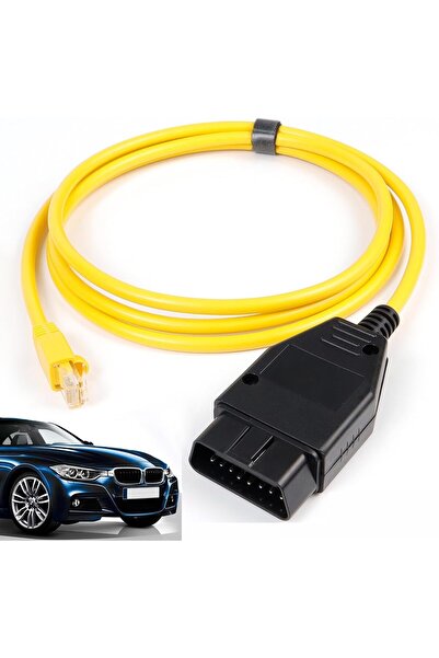 Generic ENET OBD2 Cable for BMW F-Series Coding - RJ45 Ethernet to OBD Connec...