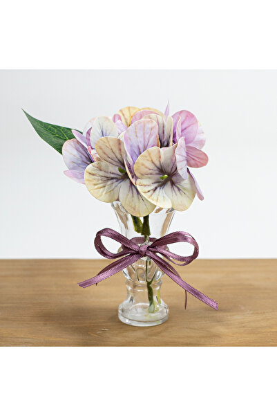 ARDIÇ 2 Adet Dekoratif Mini Cam Vazo