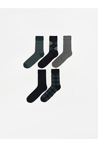 LC Waikiki Ανδρικές κάλτσες με μικτά σχέδια, σετ 5 τεμαχίων