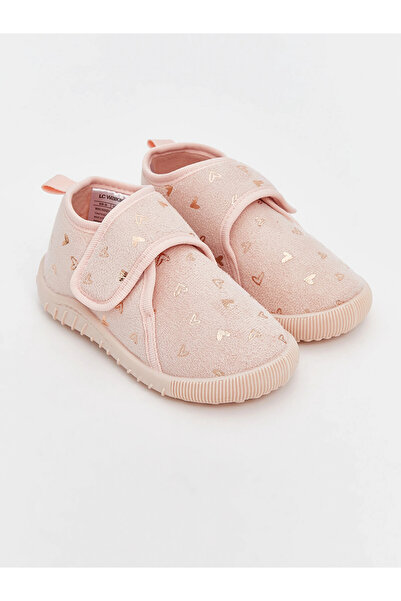 LC Waikiki شبشب بناتي من LCW STEPS باللون الوردي مع فيلكرو