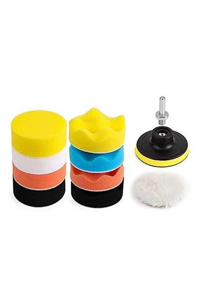 Generic Car Foam Drill 3-Inch Buffing Pad,11 Pcs Polishing Pads Kit,Car Buffe...