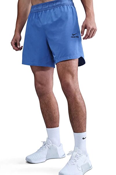 Nike Pro Dri Fit 6 Mens Training Short Blue Чоловічі тренувальні шорти, сині