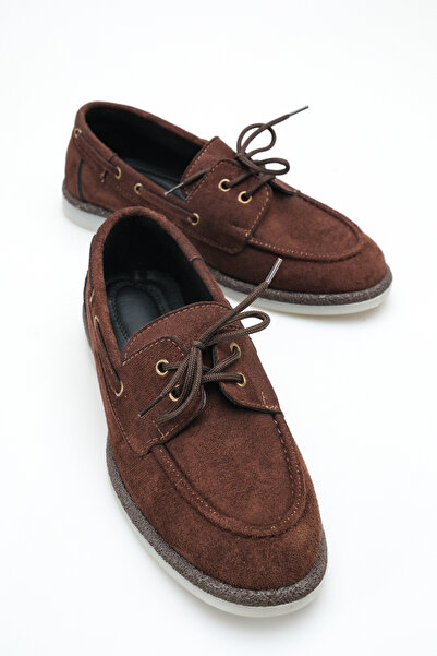 Solo Bag Loafer cu șireturi din piele întoarsă pentru femei, cu talpă confort...