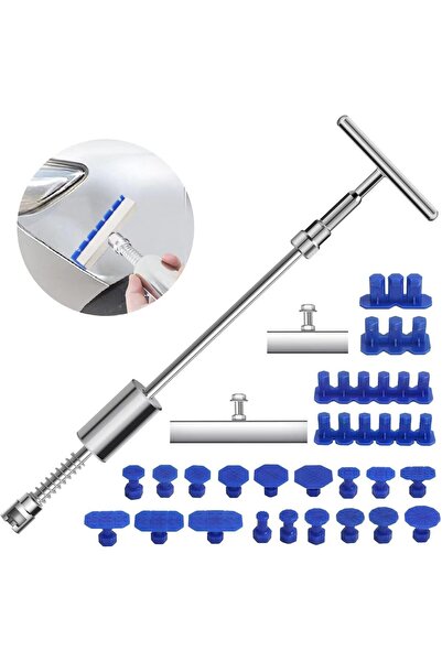 Generic طقم سحب انبعاجات السيارات من AZONEE، أداة سحب انبعاجات هيكل السيارة ب...