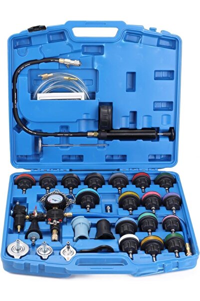 Generic 28pcs Coolant Pressure Tester Kit Radiator Pressure Tester Kit Equipp...