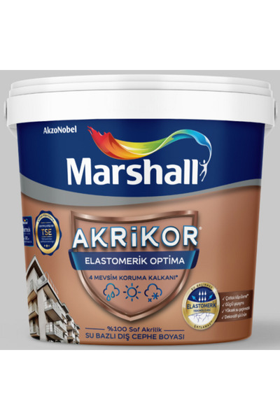 Marshall Akrikor Elastomerik Optima Dış Cephe Boyası Beyaz 15L