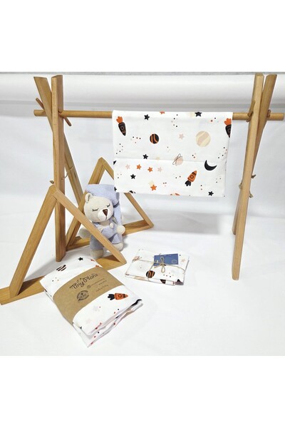 tiny plans Elastic Baby Bed Sheet - Pillowcase Set 40X80 cm